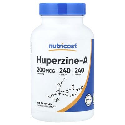 Nutricost, Huperzine-A, 200 mcg , 240 Capsules