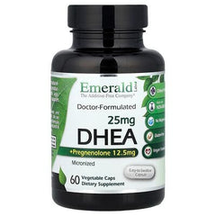 Emerald Laboratories, DHEA + Pregnenolone, 60 Vegetable Caps