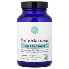 Ora, You're a Knockout, Sleep & Stress Support, 60 Capsules