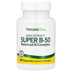 NaturesPlus, Super B-50, 60 Capsules