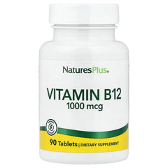 NaturesPlus, Vitamin B12, 1,000 mcg, 90 Tablets