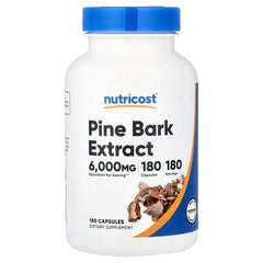 Nutricost, Pine Bark Extract, 180 Capsules (300 mg per Capsule)
