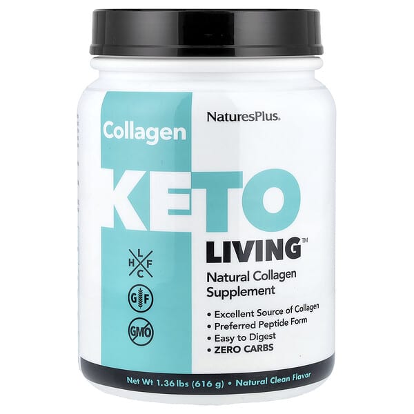 NaturesPlus, KetoLiving™, Natural Collagen, 1.36 lbs (616 g)