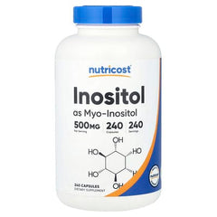 Nutricost, Inositol, 500 mg, 240 Capsules