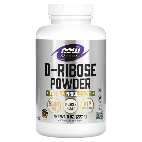 NOW Foods, Sports, D-Ribose Powder, 8 oz (227 g)