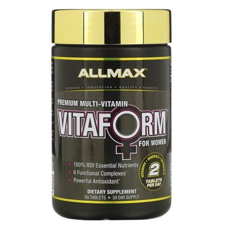 ALLMAX Nutrition Vitaform, Premium Multi-Vitamin For Women, 60 Tablets