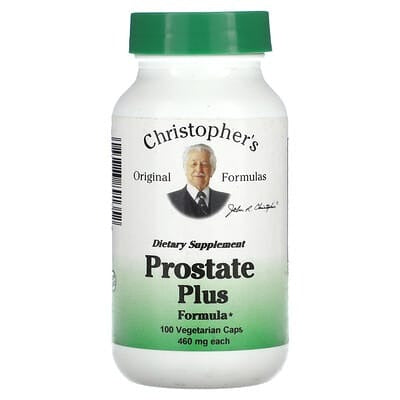 Christopher's Original Formulas, Prostate Plus Formula, 460 mg, 100 Vegetarian Caps