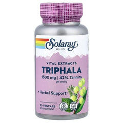 Solaray, Vital Extracts, Triphala, 90 VegCaps