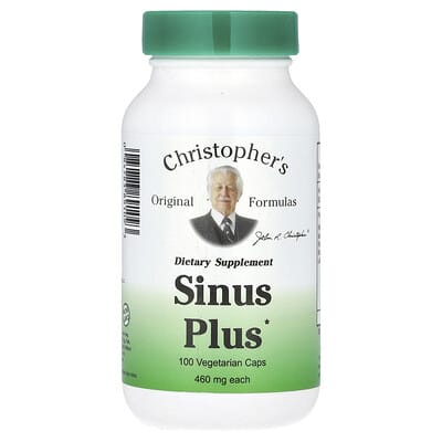 Christopher's Original Formulas, Sinus Plus, 100 Vegetarian Caps