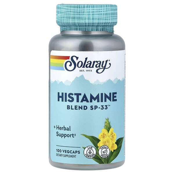 Solaray, Histamine Blend SP-33™, 100 VegCaps