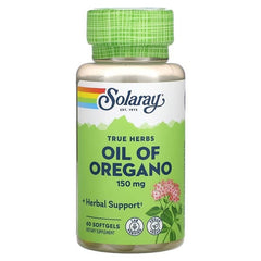 Solaray Oil of Oregano, 150 mg, 60 Softgels