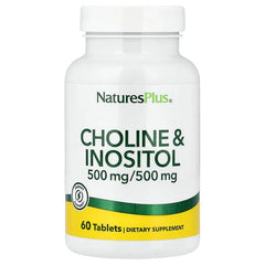 NaturesPlus, Choline & Inositol, 60 Tablets