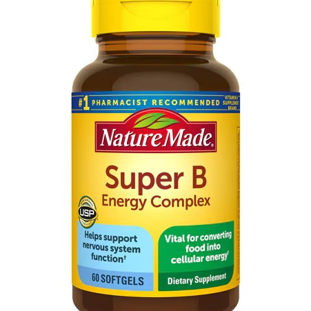 Nature Made Super B Energy Complex, 60 Softgels