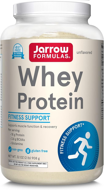 jarrow protien,  whey protein Unflavored, 2 lb (908 g) , Jarrow Formulas
