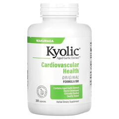 Kyolic, Aged Garlic Extract, Cardiovascular Health, Original Formula 100, 300 Capsules