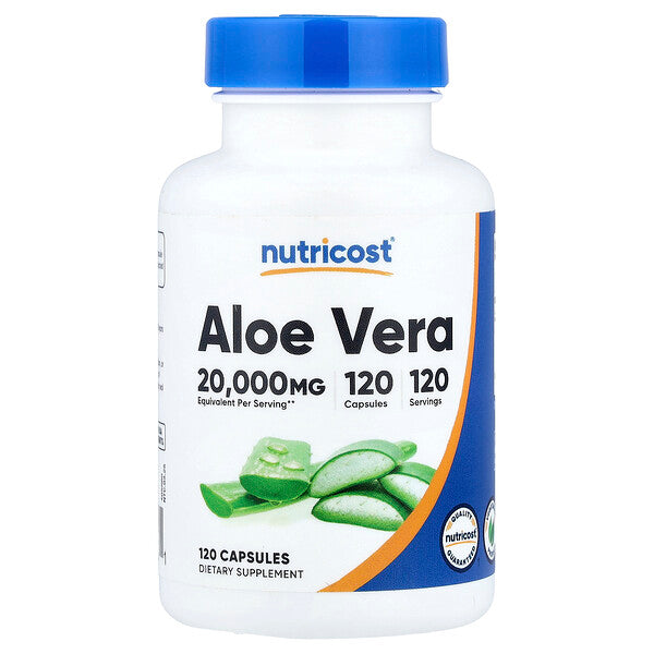 Nutricost, Aloe Vera, 120 Capsules (100 mg per Capsule)