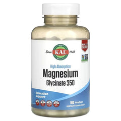 KAL, High Absorption Magnesium Glycinate 350, 160 VegCap