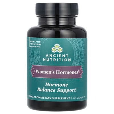 Ancient Nutrition, Women's Hormones, Hormone Balance Support, 60 Capsules
