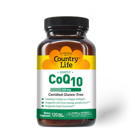 Country Life Vegan CoQ10 100 mg