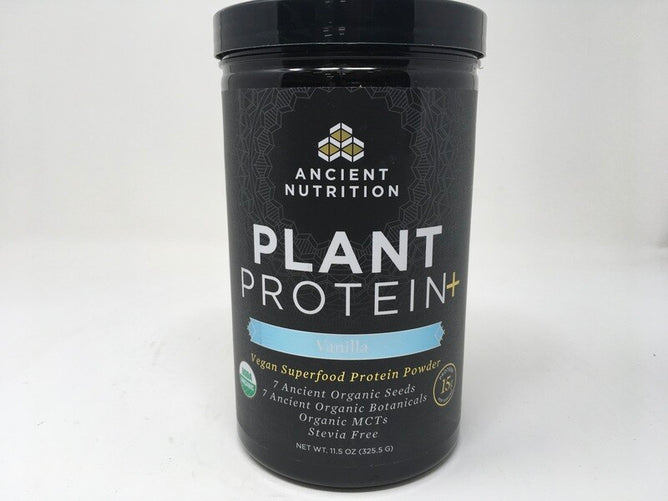 ancient nutrition plant protein vanilla, 12 servings (Ancient Nutrition)