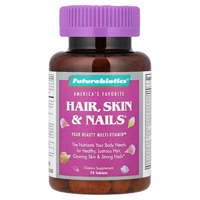 Futurebiotics, Hair, Skin & Nails®, 75 Tablets