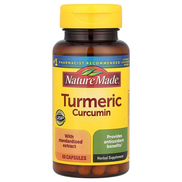 Nature Made Turmeric Curcumin, 60 Capsules