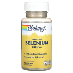 Solaray, Selenium, 200 mcg, 90 VegCap