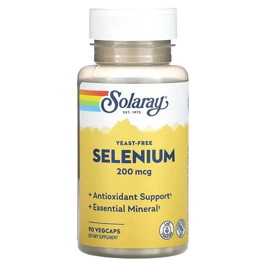 Solaray, Selenium, 200 mcg, 90 VegCap