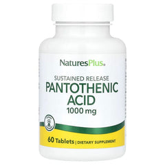 NaturesPlus, Pantothenic Acid, 1,000 mg, 60 Tablets