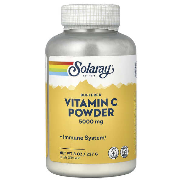 Solaray, Buffered Vitamin C Powder, 8 oz (227 g)