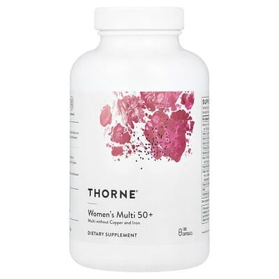 Thorne, Women's Multi 50+, 180 Capsules