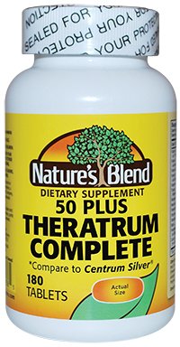 Nature`s Blend Theratrum Complete Tablets 50+ 100 ct
