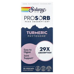 Solaray, Turmeric Phytosome™, 30 Vegcaps (500 mg per Capsule)