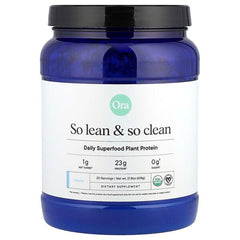Ora, So Lean & So Clean, Daily Superfood Plant Protein, Vanilla, 21.8 oz (618 g)