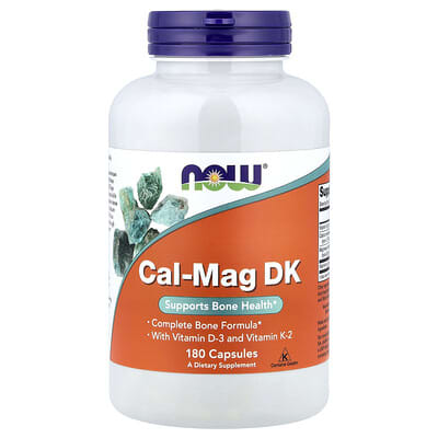NOW Foods, Cal-Mag DK, 180 Capsules