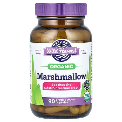 Oregon's Wild Harvest, Organic Marshmallow, 850 mg, 90 Organic Vegan Capsules (425 mg per Capsule)