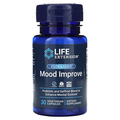 Life Extension, FLORASSIST Mood Improve, 30 Vegetarian Capsules