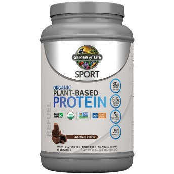 Garden Of Life Sport Organic Plant-Based Protein Chocolate, 20 Serving
