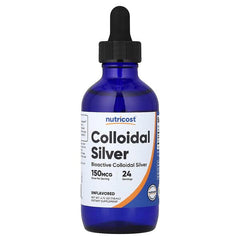 Nutricost, Colloidal Silver, Unflavored, 4 fl oz (118 ml)