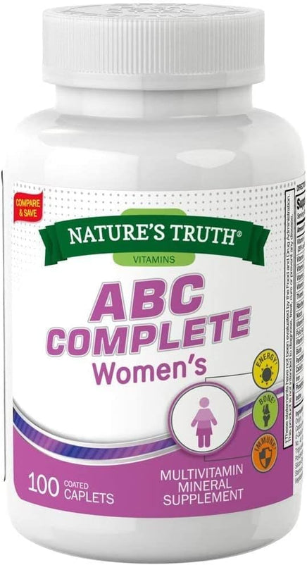 Nature's Truth ABC Complete Womens Multivitamin 100 Count
