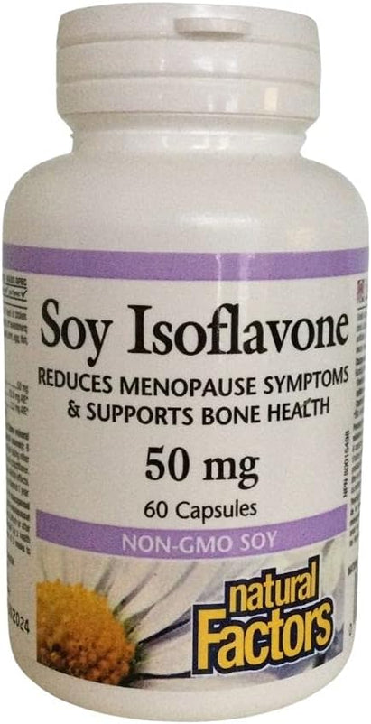 Natural Factors Soy Isoflavone Complex 50 mg, 60 Capsules