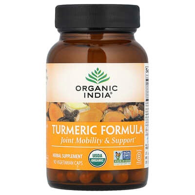 organic india turmeric formula joint mobility Organic, 90 caps