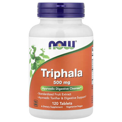 NOW Foods, Triphala, 120 Tablets