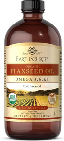 Solgar Earth Source Organic Flaxseed Oil, 16 Oz