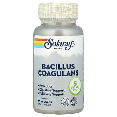 Solaray, Bacillus Coagulans, 60 VegCaps
