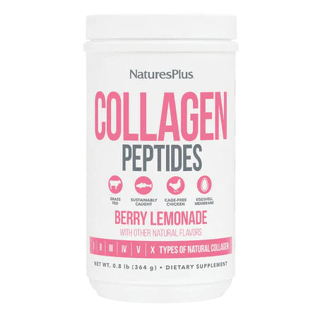 Nature's Plus Berry Lemonade Collagen Peptides 0.8 oz Powder