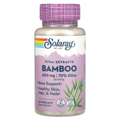 Solaray, Vital Extracts, Bamboo, 60 VegCaps (300 mg per VegCap)