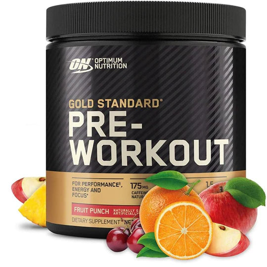 Optimum Nutrition Gold Standard Pre Workout Powder Fruit Punch 30 Servings