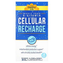 Country Life, Cellular Recharge, 30 Vegan Capsules
