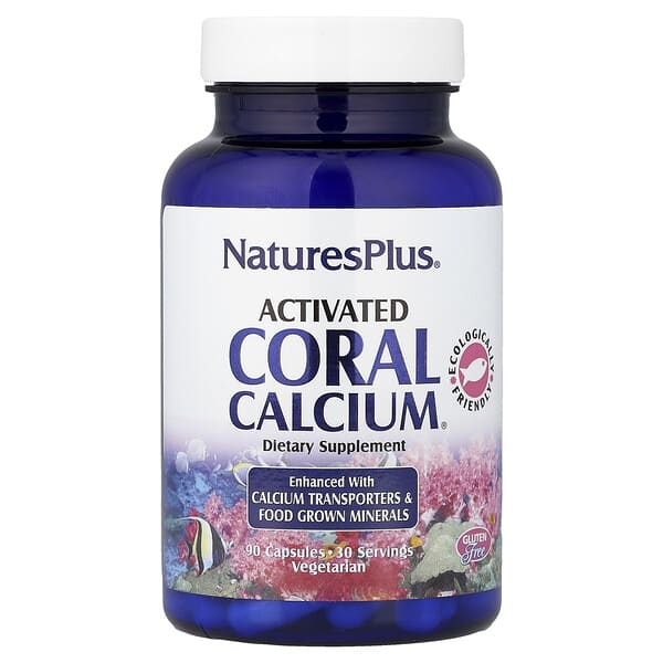 NaturesPlus, Activated Coral Calcium®, 90 Capsules